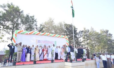 क. का. वाघ पिंपळगाव बसवंत महाविद्यालयात प्रजासत्ताक दिन उत्साहात साजरा
