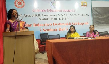 बिटको महाविद्यालयात जागतिक महिला दिन साजरा... विद्यार्थिनींनो अष्टवधानी रहा, सक्षम व्हा, तरच समर्थ्यवान  व्हाल - डॉ. शुभांगी रत्नपारखी