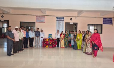 KVN Naik  सिन्नर महाविद्यालयात भारतरत्न डॉ. बाबासाहेब आंबेडकर यांची जयंती साजरी