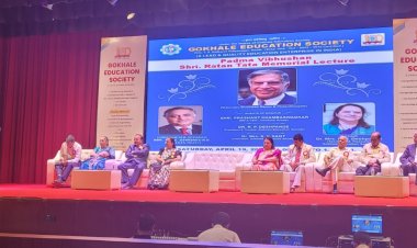 नाशिक -येथील गोखले एज्युकेशन सोसायटीच्या वतीने आयोजित पद्मविभूषण श्री रतन टाटा स्मृती व्याख्यान  संपन्न