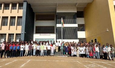 के. व्ही. एन. नाईक महाविद्यालयात 'महाराष्ट्र दिन' 'मराठी राजभाषा दिन' व  'कामगार दिन' उत्साहात साजरा