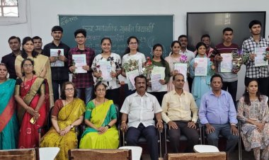 बिटको महाविद्यालयात इ.१२ वी एचएससी  परिक्षेतील गुणवंतांचा गौरव सोहळा संपन्न
