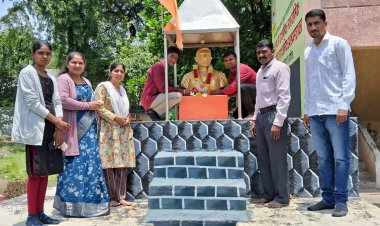 सप्तशृंगी महाविद्यालयात शिव राज्याभिषेक सोहळा दिवस साजरा!