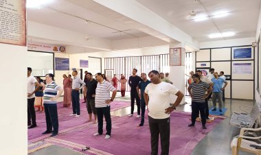 सायखेडा महाविद्यालयात अकरावा आंतरराष्ट्रीय योग दिन उत्साहात साजरा ...