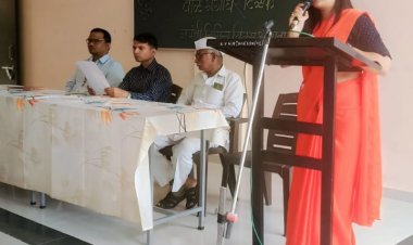 क्रांतिवीर वसंतराव नारायणराव नाईक महाविद्यालय सिन्नर येथे  लोकमान्य टिळक जयंती उत्साहात साजरी.