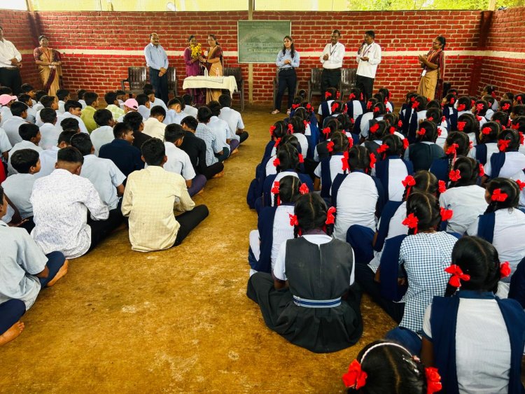 खरशेत आश्रम शाळेत आर्थिक साक्षरता कार्यक्रम उत्साहात पार