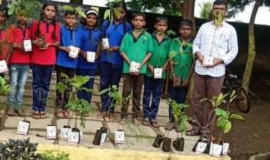 ७० हजारांचे उद्दिष्ट – ७७ हजार झाडांची लागवड करून नाशिक शिक्षण विभागाची उद्दिष्टपूर्ती