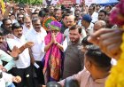 युवक राष्ट्रवादी कडून मंत्री छगनरावजी भुजबळांचा वाढदिवस उत्साहात साजरा