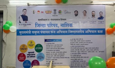 मुख्यमंत्री समृद्ध पंचायतराज अभियानाअंतर्गत जिल्हास्तरीय कक्ष स्थापन