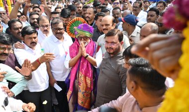 युवक राष्ट्रवादी कडून मंत्री छगनरावजी भुजबळांचा वाढदिवस उत्साहात साजरा