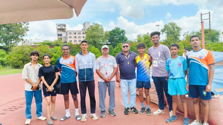 बिटको कनिष्ठ महाविद्यालयाच्या विद्यार्थ्यांचे शालेय मैदानी स्पर्धेत सुयश....