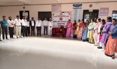 क्रांतिवीर वसंतराव नारायणराव नाईक शिक्षण प्रसारक संस्था संचलित कला, वाणिज्य व विज्ञान महाविद्यालय सिन्नर येथे संविधान दिन उत्साहात साजरा