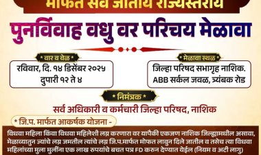 नाशिक जि.प.नवचेतना अभियानांतर्गत राज्यातील पहिला एकल महिला पुनर्विवाह परिचय मेळावा
