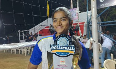 बिटको महाविद्यालयातील तपस्वी पगारे राज्यस्तरीय व्हॉलीबॉल स्पर्धेमध्ये तृतीय क्रमांक प्राप्त..