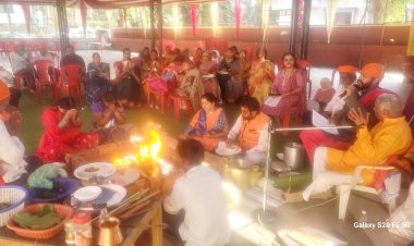 राजराजेश्वरी प्रतिष्ठान व नाथजोगी समाज भक्त मंडळ  वतीने धर्मनाथ बीज उत्साहात साजरी.....