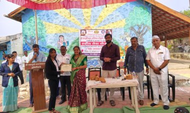 श्री सप्तशृंगी महाविद्यालयात रा. से.योचे हिवाळी श्रमसंस्कार शिबिर समारोपाचा कार्यक्रम दहिन्दुले येथे उत्साहत पार