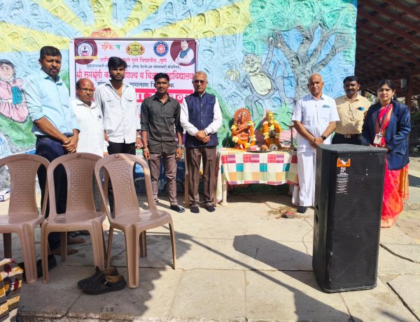 श्री सप्तशृंगी महाविद्यालयात रा. से.योचे हिवाळी श्रमसंस्कार शिबिर उद्घाटनाचा कार्यक्रम उत्साहत