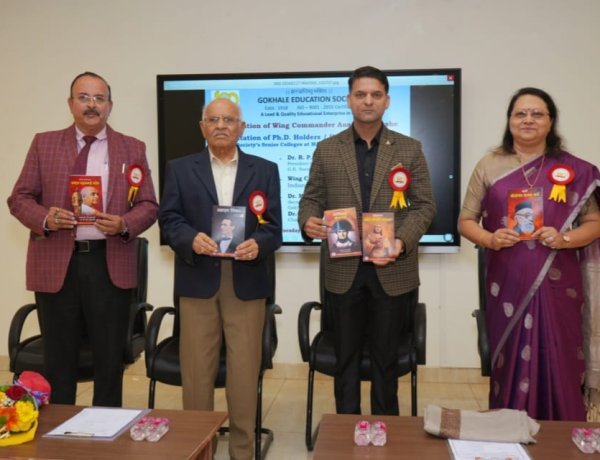 प्राचार्य डॉ. राम कुलकर्णी यांच्या  पाच चरित्र पुस्तकांचे प्रकाशन....