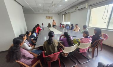 सिन्नर नगर पालिका येथे विद्यार्थ्यांची शैक्षणिक भेट