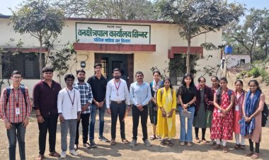 वन विभाग, सिन्नर येथे "विद्यार्थी अधिकाऱ्यांच्या भेटीला" या उपक्रमाचा यशस्वी समारोप