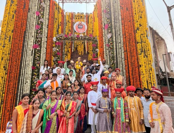 सिन्नर शहरात मोठ्या उत्साहात आणि पारंपरिक ढोल-ताशांच्या गजरात ‘शिवजयंती सोहळा’ संपन्न!