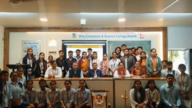 व्ही.एन.नाईक महाविद्यालयात उद्योजकता विकास कार्यशाळा उत्साहात संपन्न