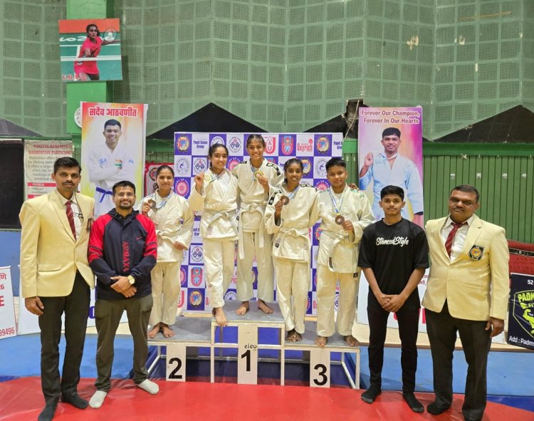 राज्यस्तरीय ज्यूदो स्पर्धेत नाशिकच्या खेळाडूंची चमकदार कामगिरी