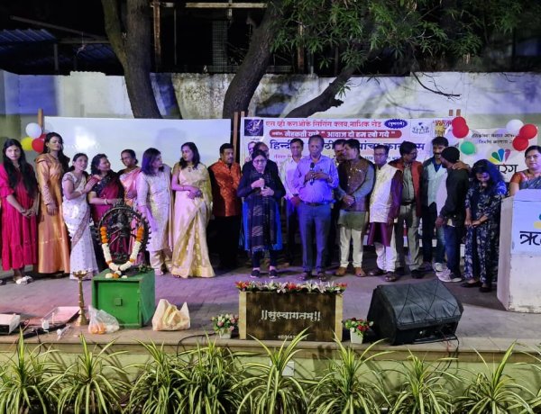 ' मेहेकती यादे ' हिंदी मराठी संगीत मैफिलीत श्रोते दंग.....