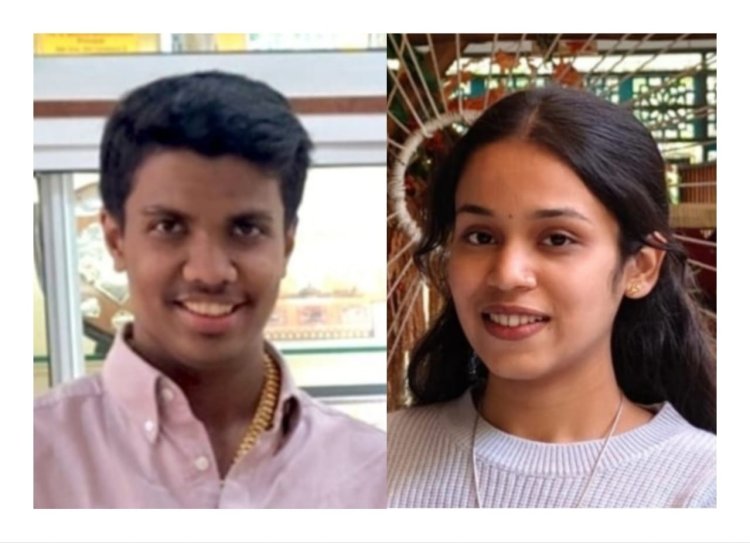 राष्ट्रीय हॅकथॉन स्पर्धेसाठी सार्थक शहाणे आणि संचिता ढिकले यांच्या प्रकल्पाची निवड